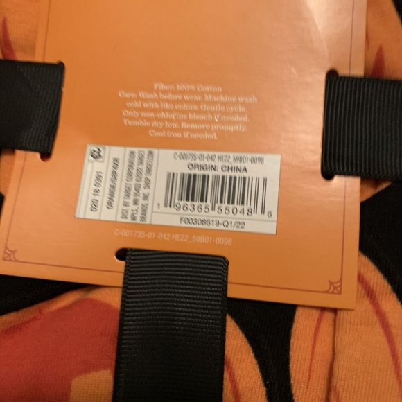 2 Pc HYDE And EEK Women's Pajama Set Outfit Sleepwear Pumpkins Size XL - Picture 9 of 11